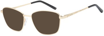 SFE-11839 sunglasses in Gold