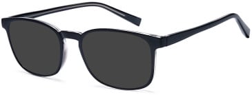 SFE-11873 sunglasses in Black Crystal