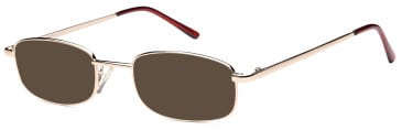 SFE-11897 sunglasses in Gold