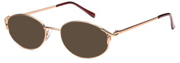 SFE-11898 sunglasses in Light Brown