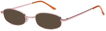 SFE-11901 sunglasses in Pink/Gold