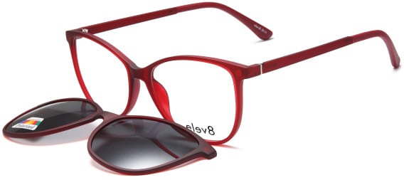 Elev8 CLIP912 glasses in Wine