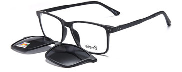 Elev8 CLIP904 glasses in Black