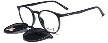 Elev8 CLIP906 glasses in Black