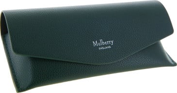 Mulberry Glasses case in Dark Green