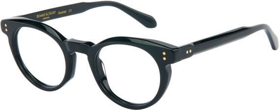 Romeo & Juliet 2757 Scarlett glasses in Black
