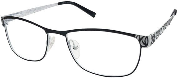 Halstrom H18 glasses in Black/White