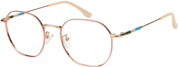 Halstrom 3082 glasses in Pink/Rose Gold