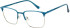 Halstrom 3087 glasses in Blue/Silver