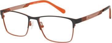 Halstrom 3088 glasses in Black/Orange