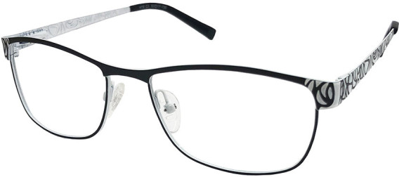 Halstrom H18 glasses in Black/White