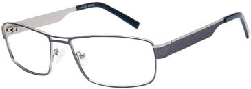 Halstrom H53 glasses in Black/Silver