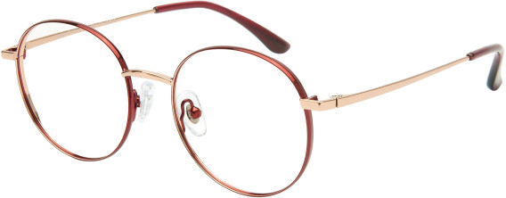London Club 1551 glasses in Burgundy