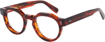 London Club 1167 PARK glasses in Red