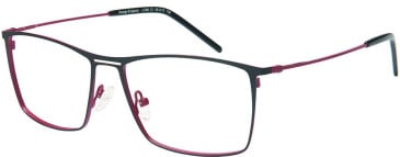 London Club LC96 glasses in Black/Red