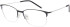 London Club LC98 glasses in Black/White