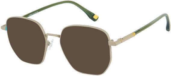 Halstrom 3083 sunglasses in Ivory/Teal