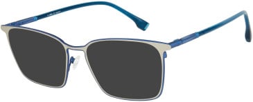Halstrom 3086 sunglasses in Gun/Blue
