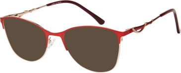Halstrom 3090 sunglasses in Red/Gold