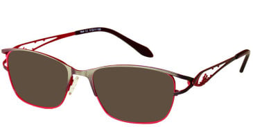 Halstrom H44 sunglasses in Purple/Brown