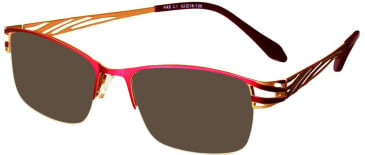 Halstrom H45 sunglasses in Red/Cream