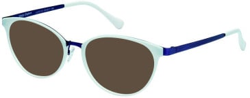 London Club LC15 sunglasses in White/Lilac