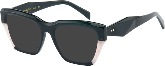 Romeo & Juliet 2760 Freya sunglasses in Black/White