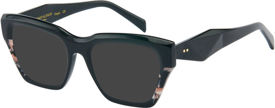 Romeo & Juliet 2760 Freya sunglasses in Black/Pink