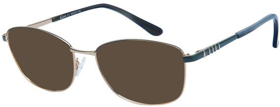 Romeo & Juliet RJ740 sunglasses in Grey/Gold