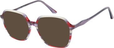 Halstrom 3080 sunglasses in Grey/Red