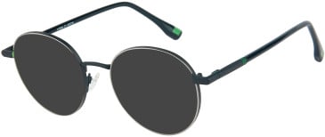 Halstrom 3084 sunglasses in Black/Green