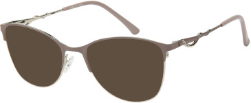 Halstrom 3090 sunglasses in Light Mauve/Silver