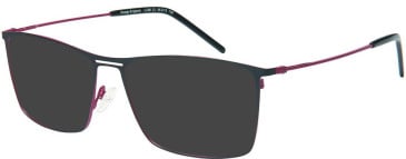 London Club LC96 sunglasses in Black/Red