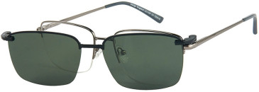 London Club 1127 glasses in Gunmetal
