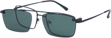 London Club LC120 glasses in Black