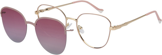 Romeo & Juliet 2764 Fiona glasses in Pink/Gold