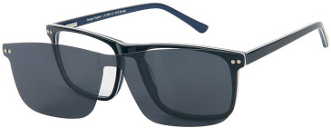 London Club 1126 glasses in Black/Navy