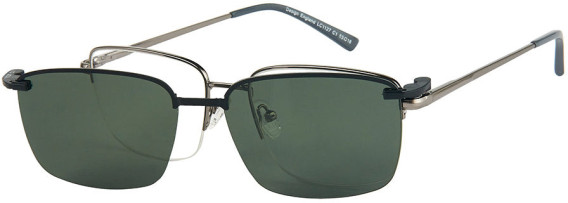 London Club 1127 glasses in Gunmetal