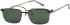 London Club 1127 glasses in Gunmetal