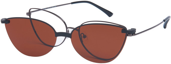 London Club LC121 glasses in Brown/Gun