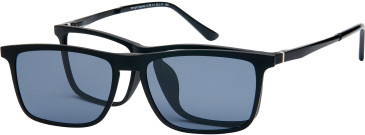 London Club LC38 glasses in Black