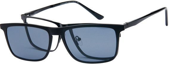 London Club LC40 glasses in Black