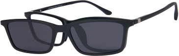 London Club LC59 glasses in Black/White