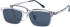 London Club LC92 glasses in Clear/Silver