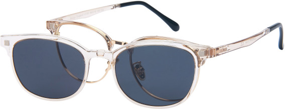 London Club LC93 glasses in Clear/Gold