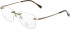 Bogner 65003 glasses in Shiny Gold
