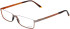 Jaguar 33640 glasses in Grey/Orange