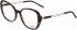 Joop! 82108 glasses in Matt Brown