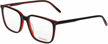 Menrad 11157 glasses in Matt Black/Red