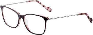 Menrad 12036 glasses in Dark Red/Clear